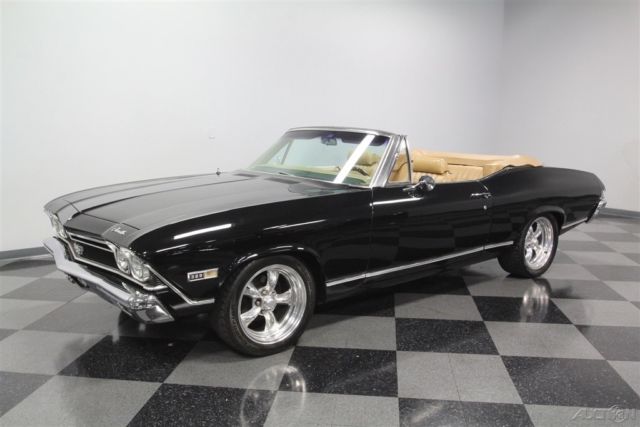 1968 Black Chevrolet Chevelle