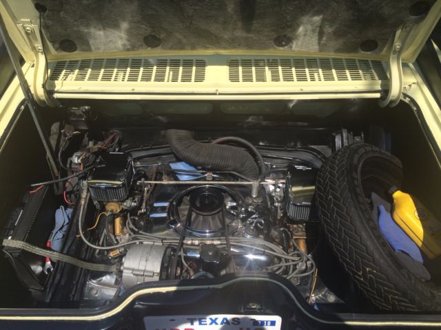 1968 Butternut Yellow Chevrolet Corvair Coupe