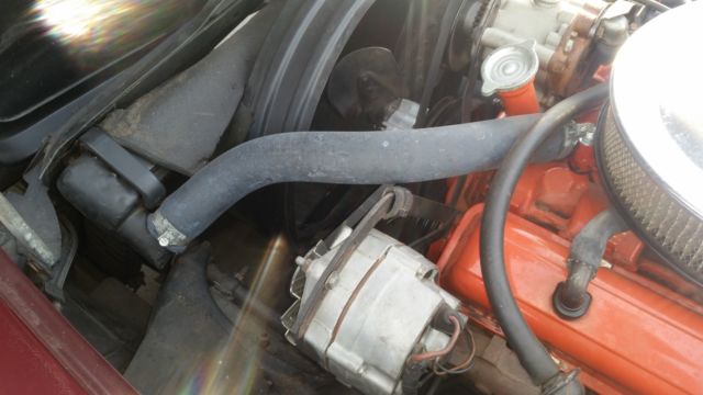 1968 Burgundy Chevrolet Corvette Automatic