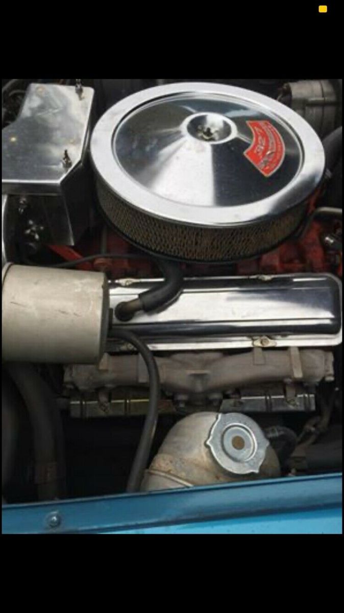 1968 Blue Chevrolet Corvette Coupe