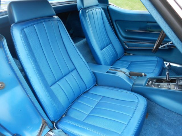 1968 lemans blue Chevrolet Corvette Coupe