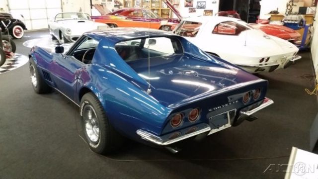 1968 Blue Chevrolet Corvette Coupe