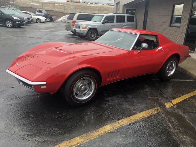 1968 Red Chevrolet Corvette
