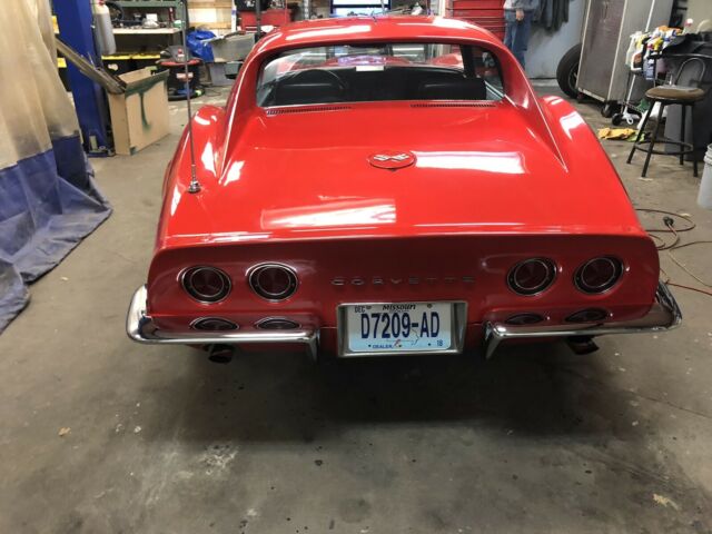 1968 Red Chevrolet Corvette