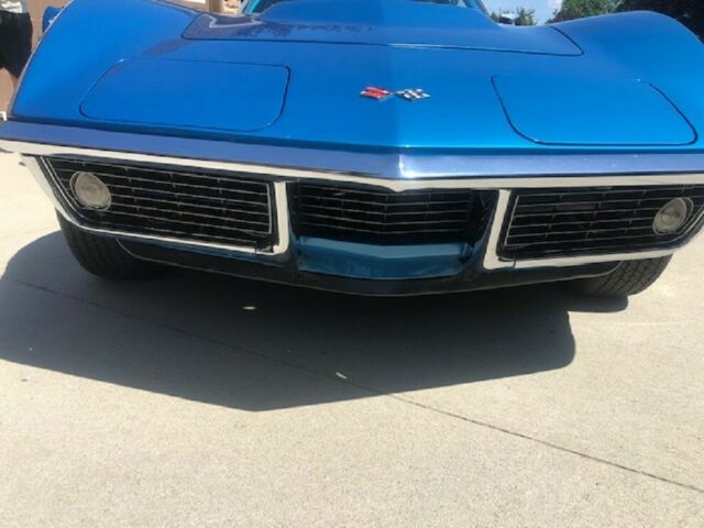 1968 Blue Chevrolet Corvette Coupe