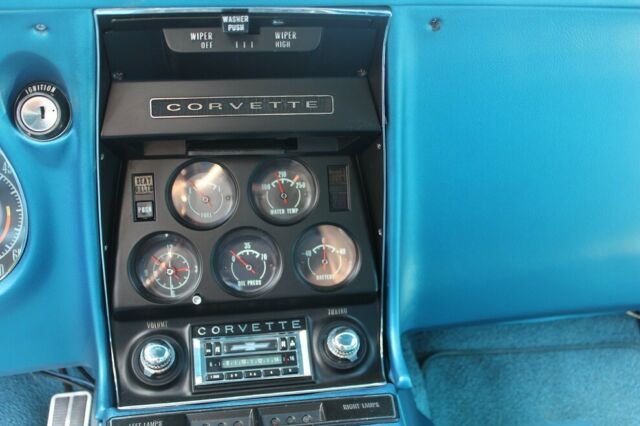 1968 Blue Chevrolet Corvette Coupe