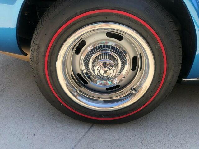 1968 Blue Chevrolet Corvette Coupe