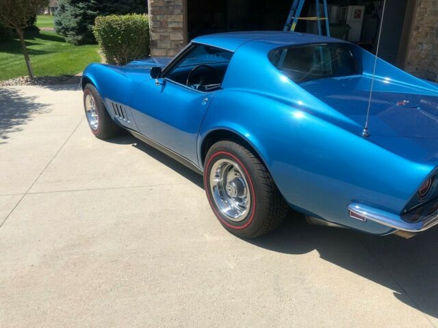 1968 Blue Chevrolet Corvette Coupe