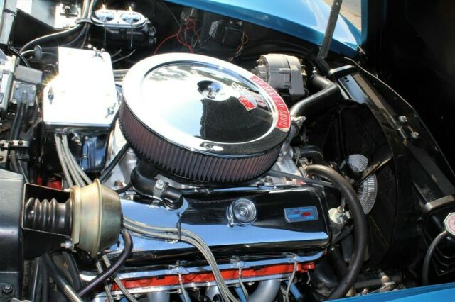 1968 Blue Chevrolet Corvette Coupe