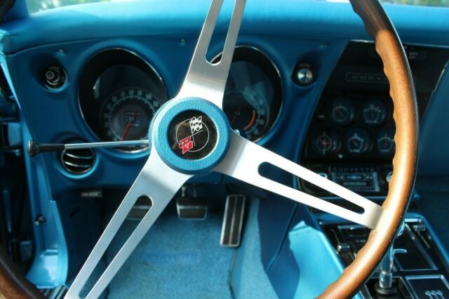 1968 Blue Chevrolet Corvette Coupe