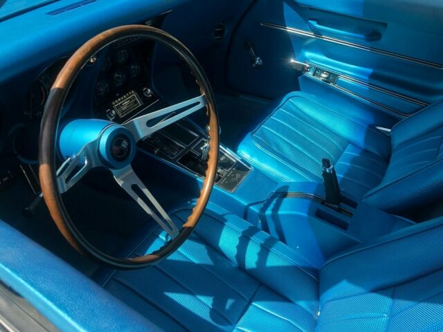 1968 Blue Chevrolet Corvette Coupe