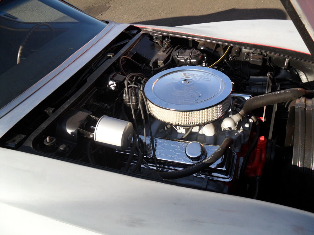 1968 Black Chevrolet Corvette Convertible