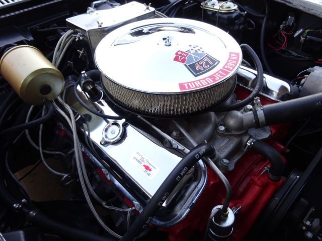 1968 White Chevrolet Corvette Convertible