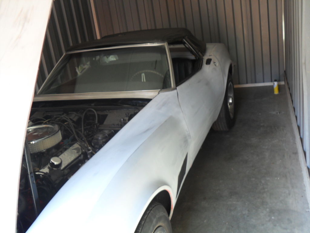 1968 Black Chevrolet Corvette Convertible