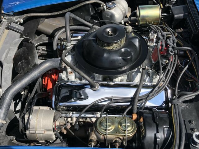 1968 Blue Chevrolet Corvette Convertible