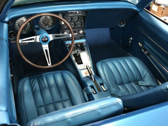 1968 Blue Chevrolet Corvette Convertible