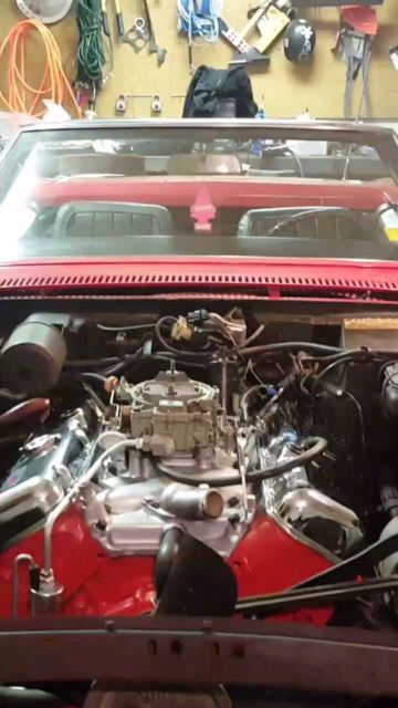 1968 Red Chevrolet Corvette