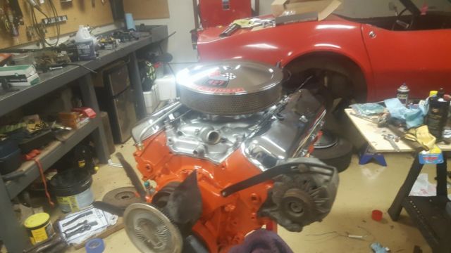 1968 Red Chevrolet Corvette