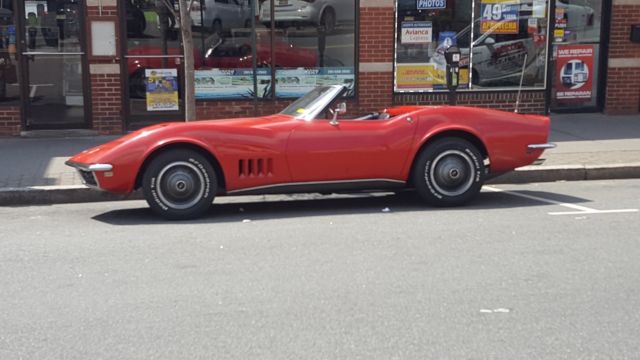 1968 Red Chevrolet Corvette