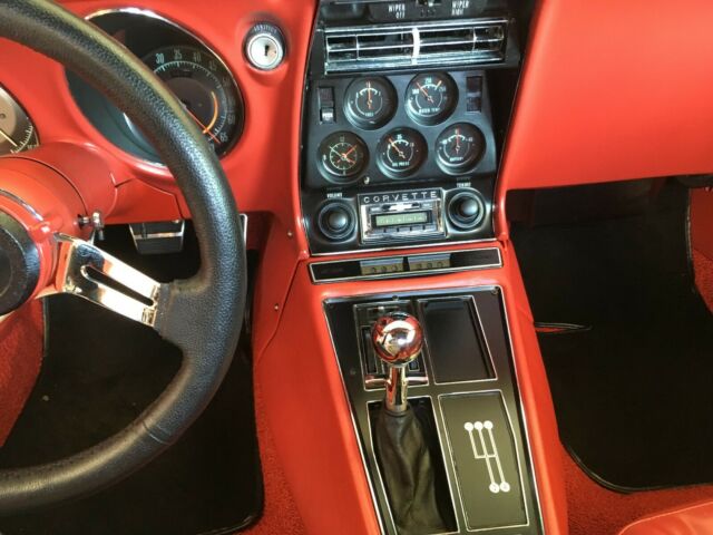 1968 Red Chevrolet Corvette