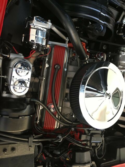 1968 Red Chevrolet Corvette