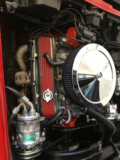 1968 Red Chevrolet Corvette