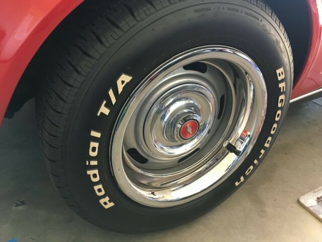 1968 Red Chevrolet Corvette