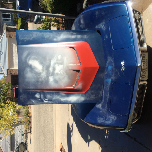 1968 Blue Chevrolet Corvette COUPE