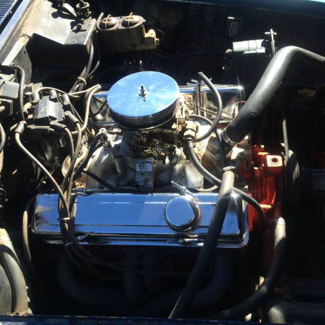 1968 Blue Chevrolet Corvette COUPE
