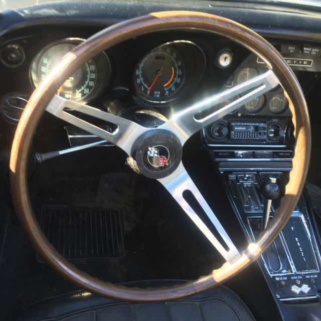 1968 Blue Chevrolet Corvette COUPE