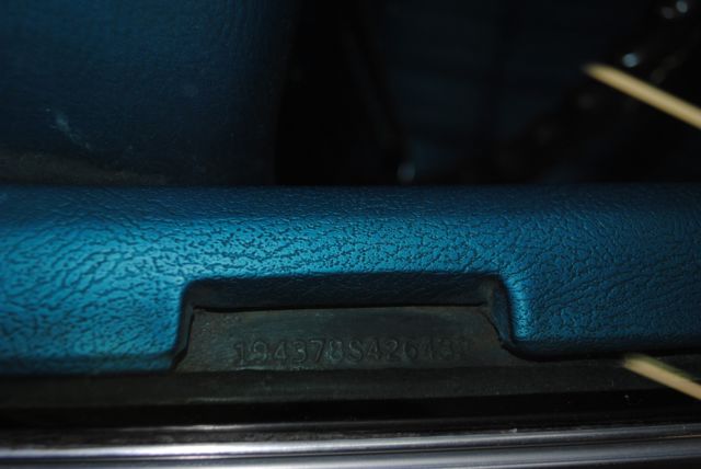 1968 Blue Chevrolet Corvette