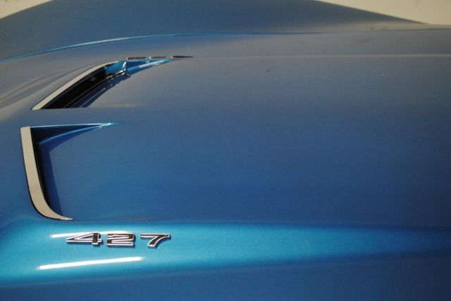 1968 Blue Chevrolet Corvette