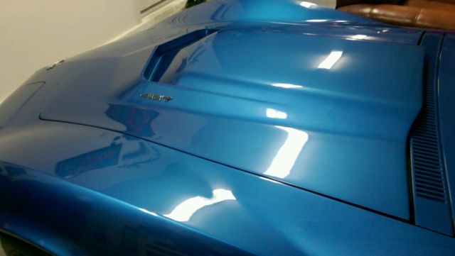 1968 Blue Chevrolet Corvette Coupe