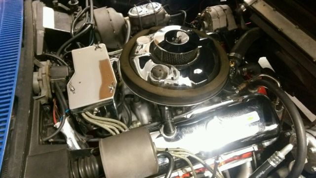 1968 Blue Chevrolet Corvette Coupe