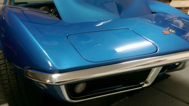 1968 Blue Chevrolet Corvette Coupe