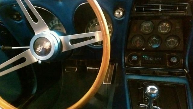 1968 Blue Chevrolet Corvette Coupe