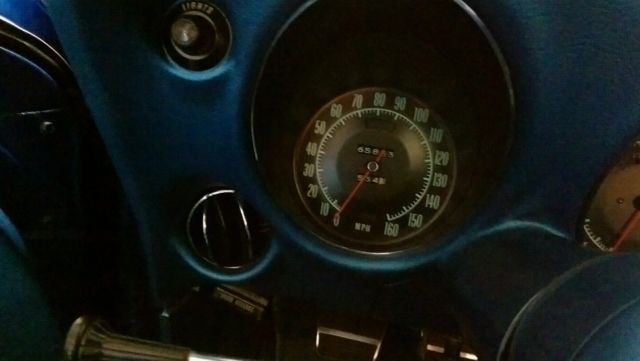 1968 Blue Chevrolet Corvette Coupe