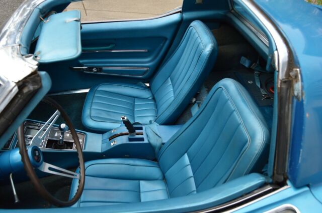 1968 Blue Chevrolet Corvette Coupe
