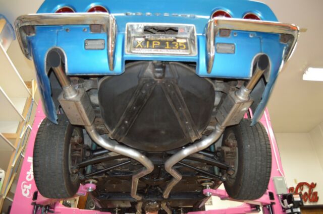 1968 Blue Chevrolet Corvette Coupe