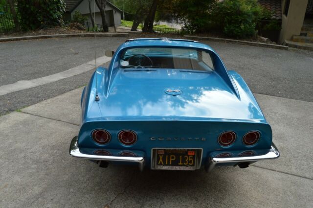 1968 Blue Chevrolet Corvette Coupe