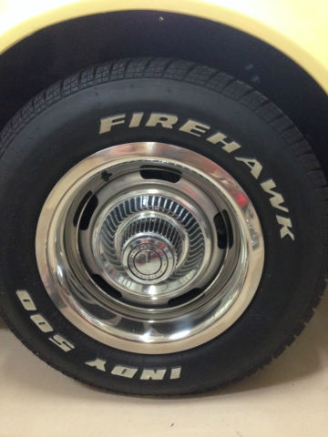 1968 Safari Yellow Chevrolet Corvette Convertible