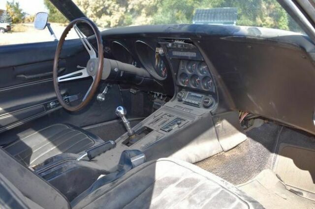 1968 Silver Chevrolet Corvette Convertible