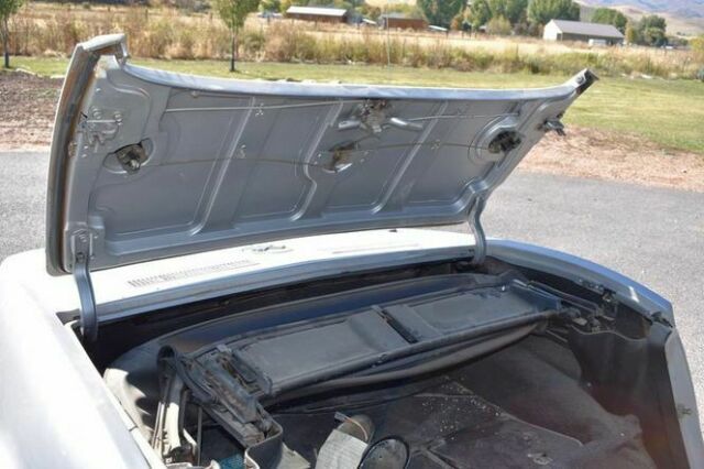 1968 Silver Chevrolet Corvette Convertible