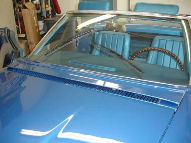 1968 Blue Chevrolet Corvette Convertible