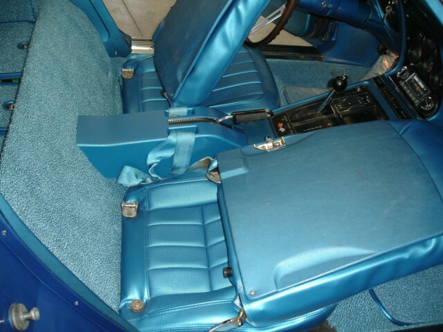 1968 Blue Chevrolet Corvette Convertible