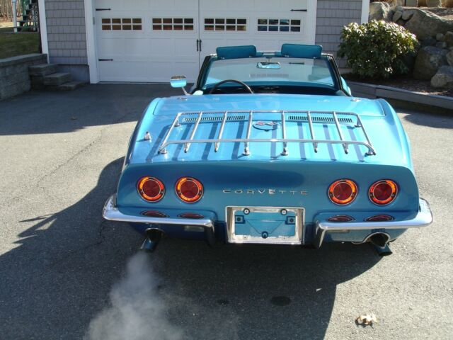 1968 Blue Chevrolet Corvette Convertible