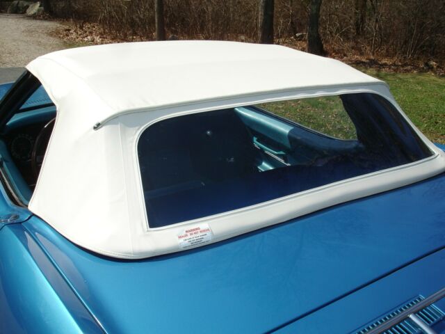 1968 Blue Chevrolet Corvette Convertible