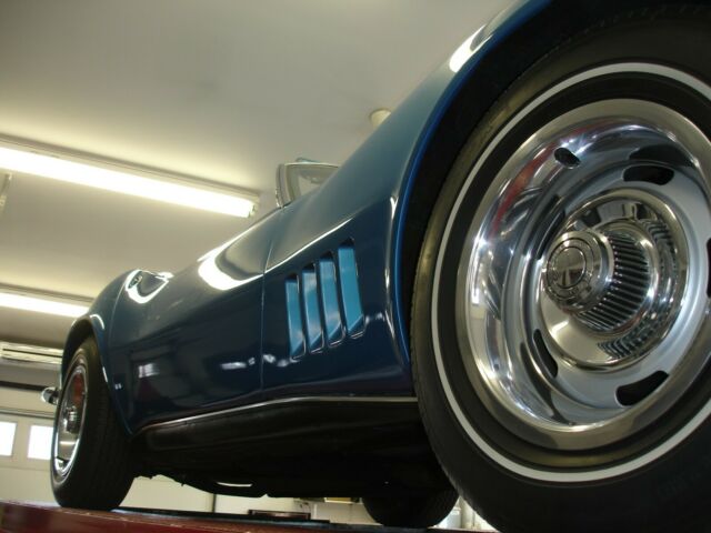 1968 Blue Chevrolet Corvette Convertible