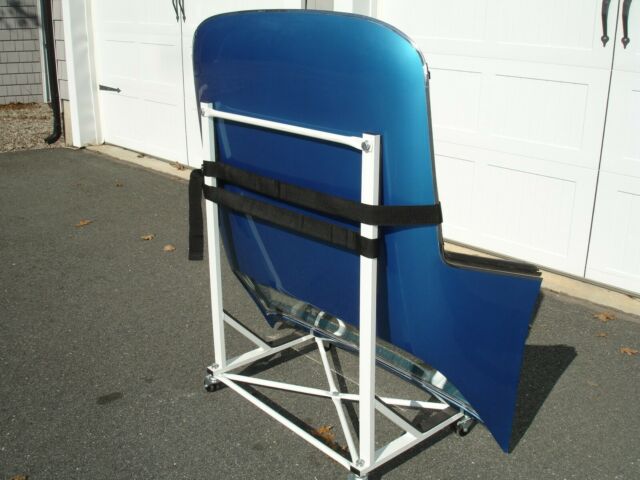 1968 Blue Chevrolet Corvette Convertible