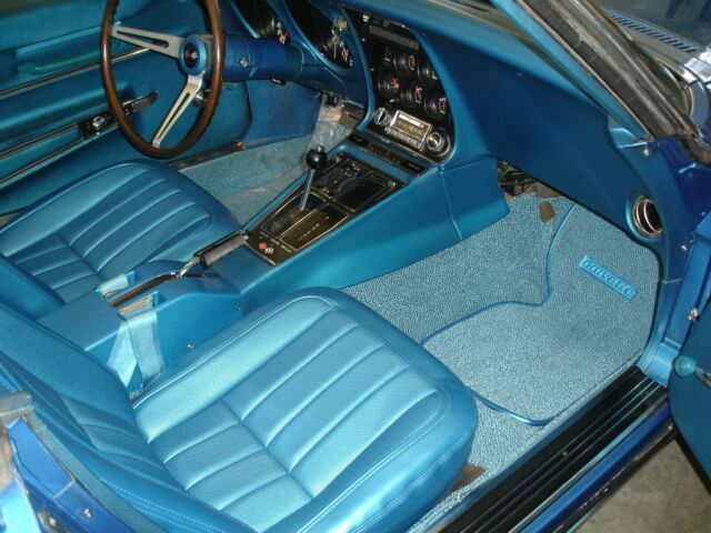 1968 Blue Chevrolet Corvette Convertible